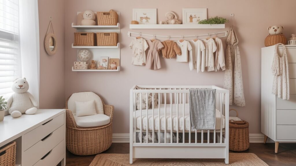 smart baby nursery organization idea