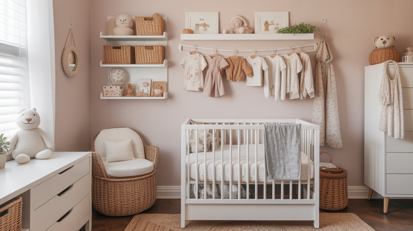 smart baby nursery organization idea
