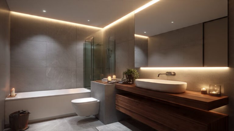 Toilet False Ceiling Design That Hides Moisture Problems Beautifully!