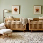 twin baby nursery ideas 169 composition two matchi