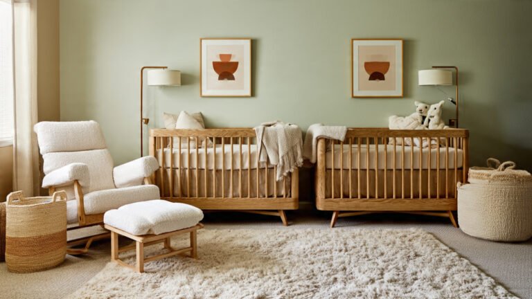 Twin Baby Nursery Ideas for Double the Wildflower Grace