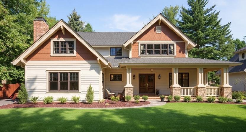 American Craftsman House Design Inspirations