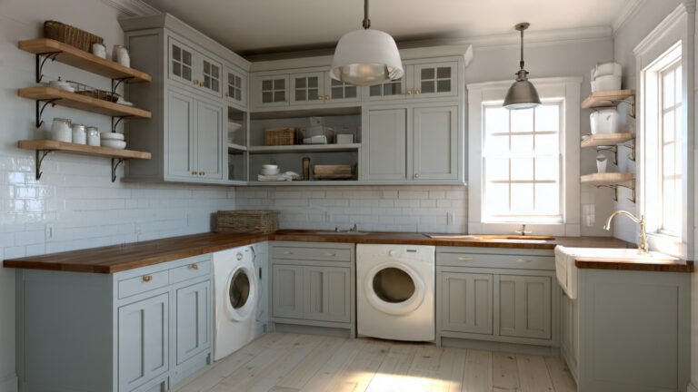 22 Smart Small L Shaped Laundry Room Designs for Maximum Efficiency