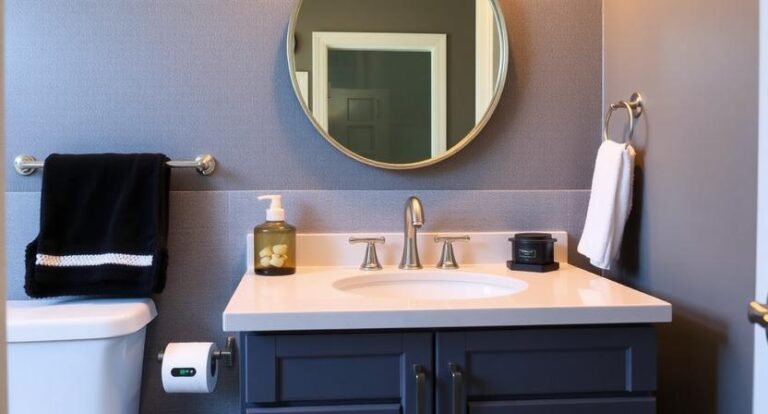 25 Small Bathroom Accent Wall Ideas for a Stunning Makeover