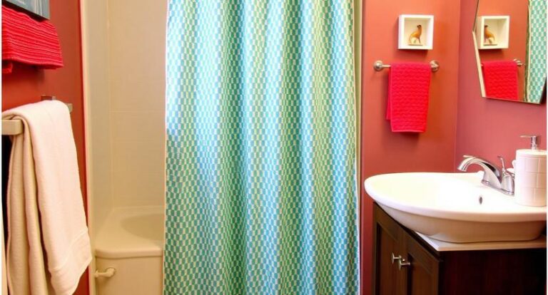 Small Bathroom Shower Curtain Ideas to Maximize Space and Style