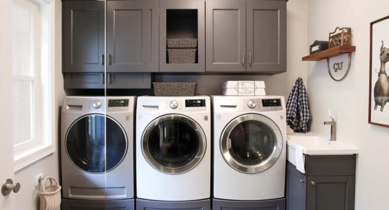 19 Small Laundry Room Cabinet Ideas for Maximum Organization