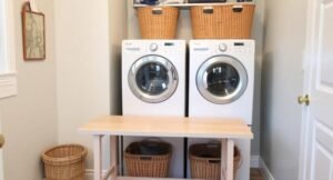Small Laundry Room Ideas Folding Table