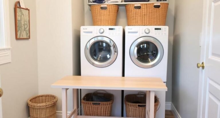 26 Small Laundry Room Ideas Folding Table for Maximized Efficiency