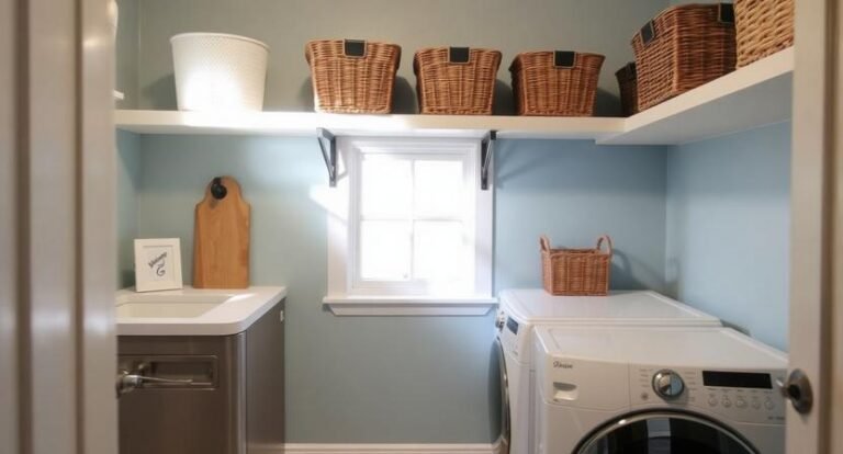 21 Small Laundry Room Shelving Ideas to Maximize Your Space