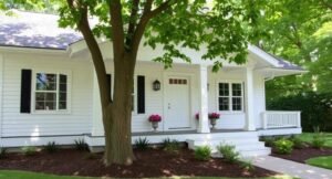 White Craftsman House Ideas