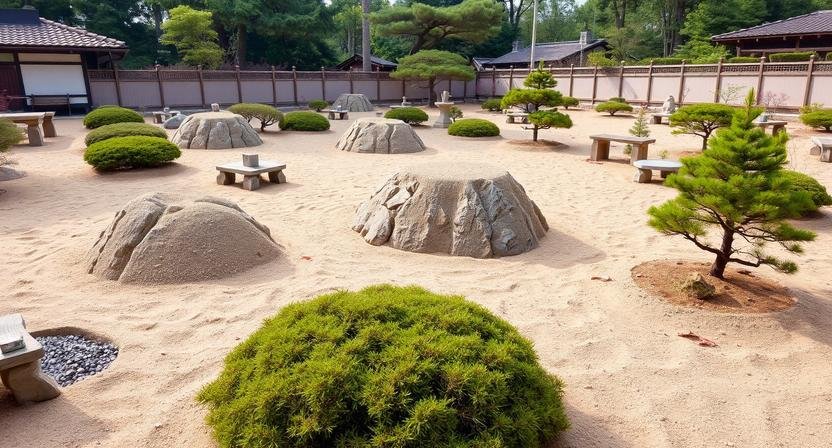japanese sand garden