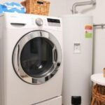 small laundry room ideas with water heater