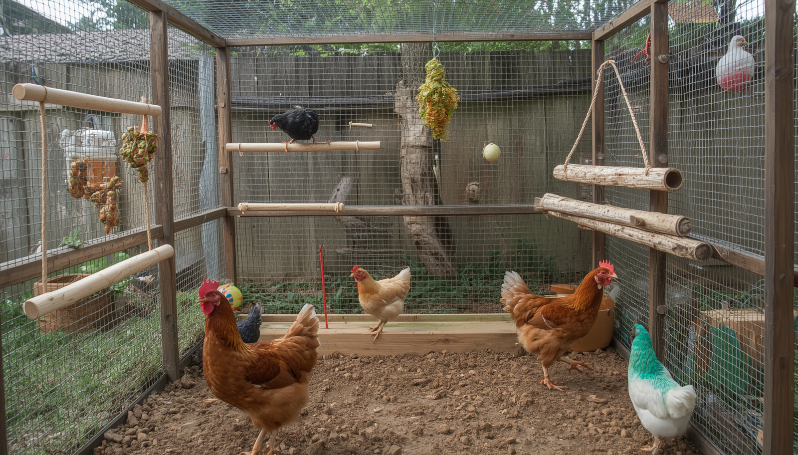 DIY Chicken Enrichment Ideas for Backyard Flocks