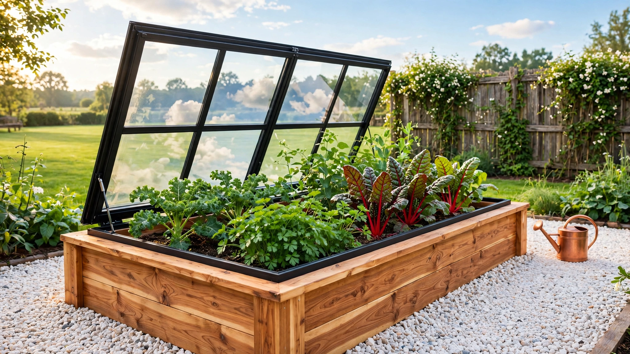 Raised Garden Bed Cover