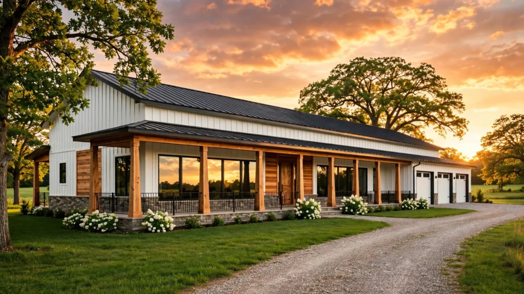 Single Story Barndominium