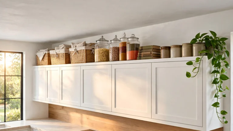Genius Above Kitchen Cabinet Storage Ideas to Maximize Your Space