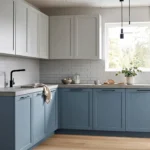 Grey and Blue Kitchen Ideas