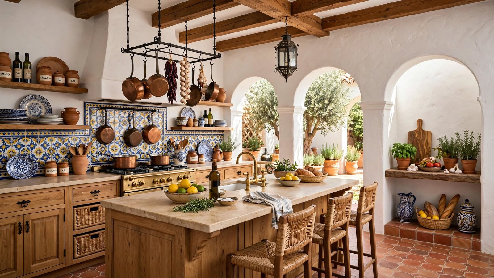 Spanish Mediterranean Kitchen Ideas