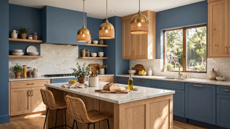 Blue Wall Kitchen Ideas to Refresh Your Cooking Space