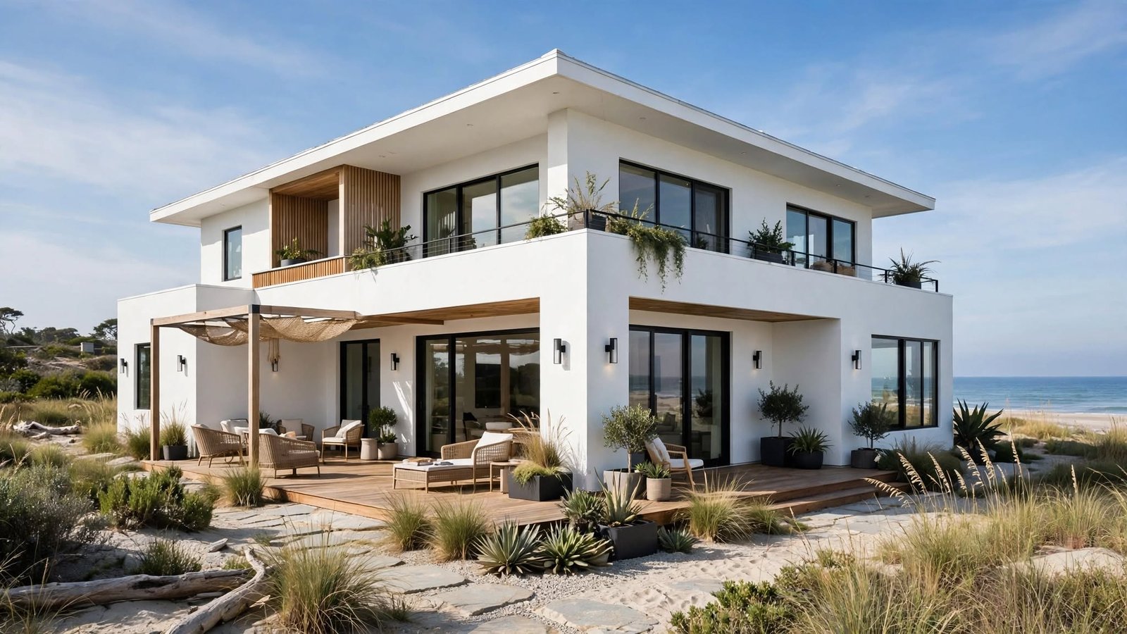 coastal beach house