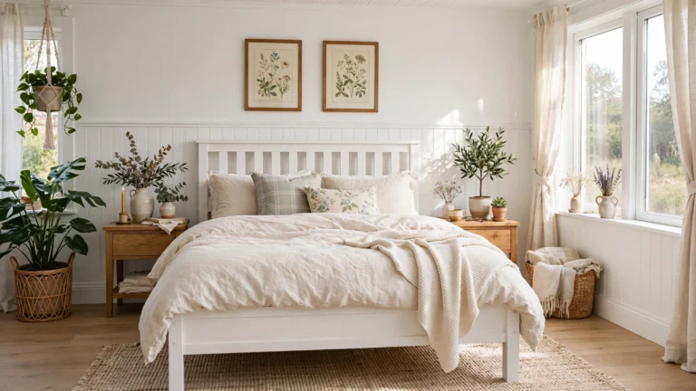 25 White Bed Frame Bedroom Ideas to Brighten Your Space