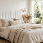 cozy bedroom daylight