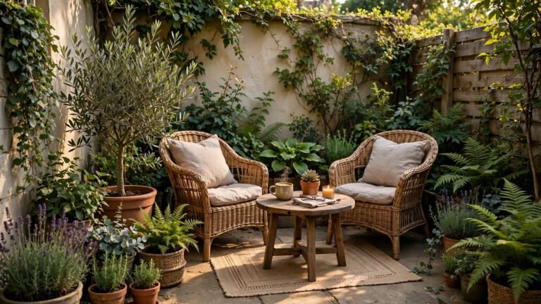 18 Small Outdoor Sitting Area Garden Nook Ideas for Every Space