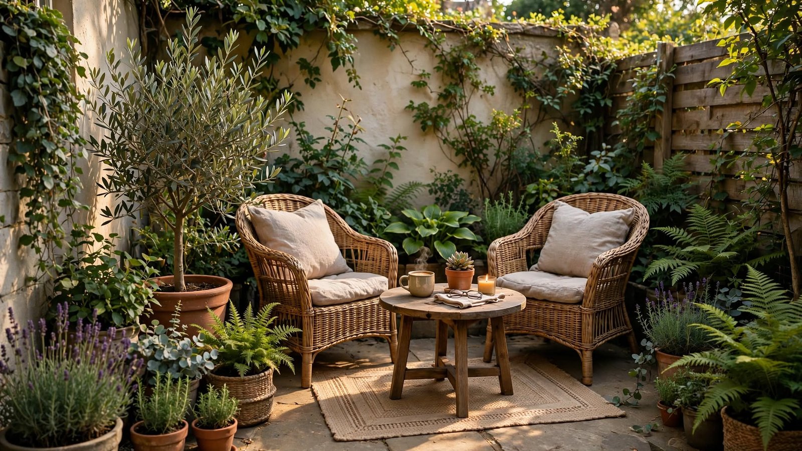 cozy garden nook 1