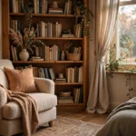 cozy reading nook