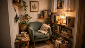 cozy reading nook 1