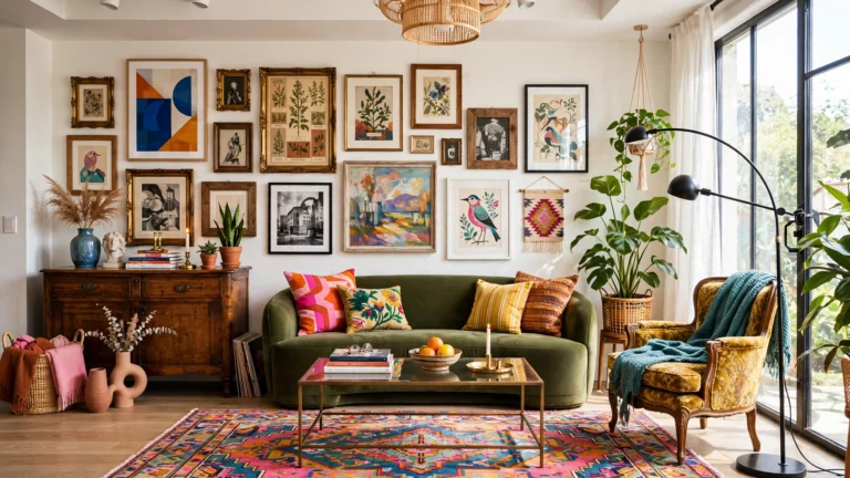 19 Vintage Eclectic Living Room Ideas to Transform Your Space