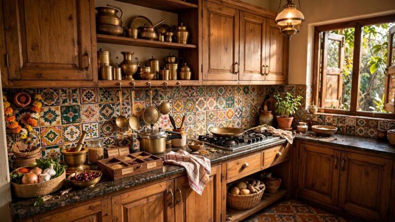 12 Timeless Indian Traditional Kitchen Design Ideas for Your Home