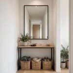 narrow entryway console