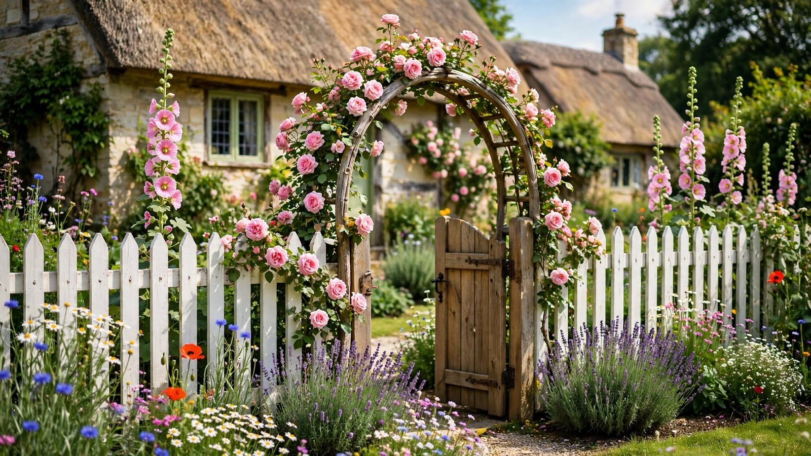 Cottage Garden Fence Ideas