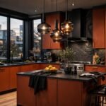 Dark Orange Kitchen Ideas