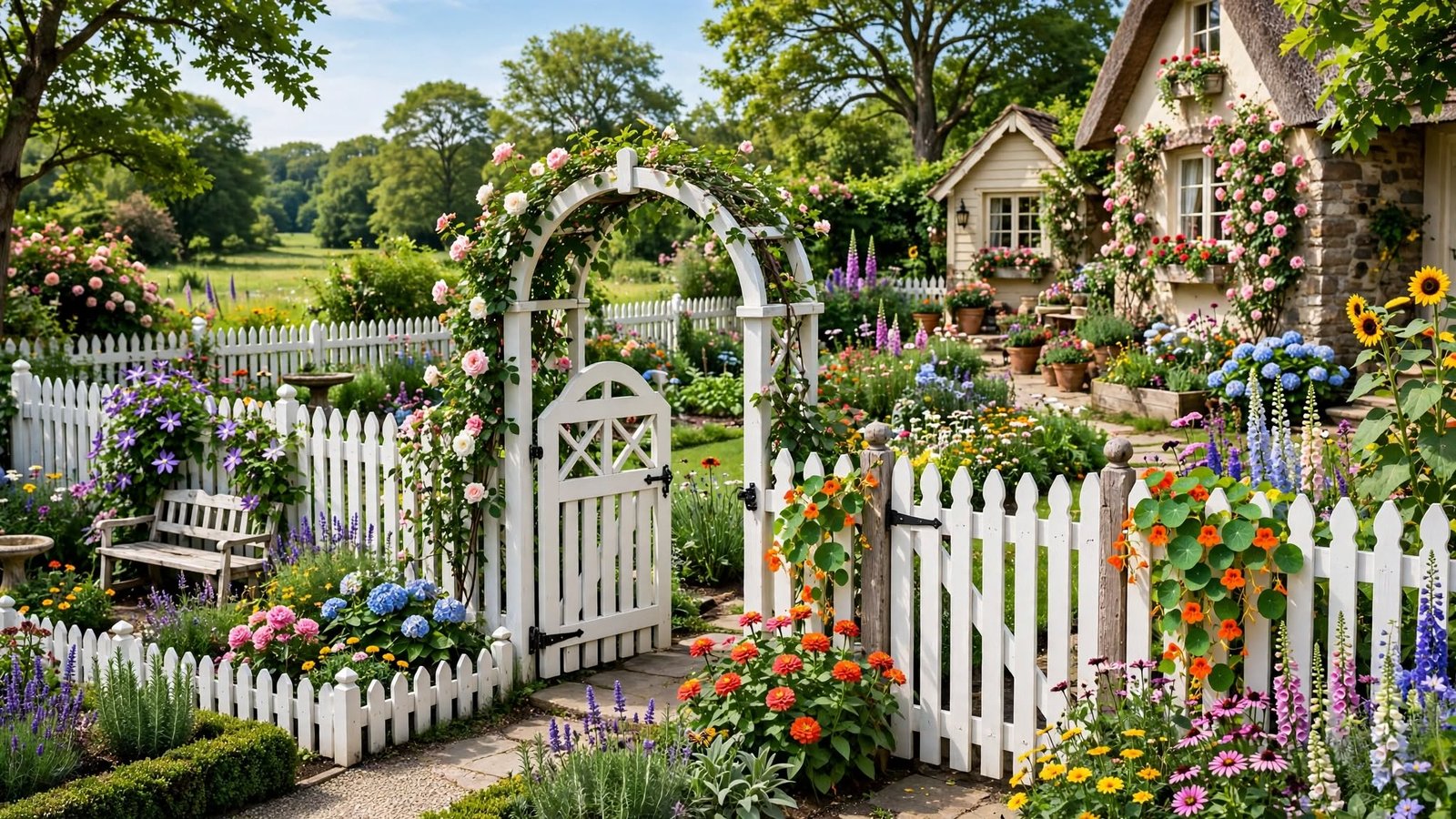 Garden Picket Fence Ideas