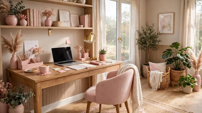 20 Female Home Office Inspiration Ideas for a Beautiful and Productive Workspace