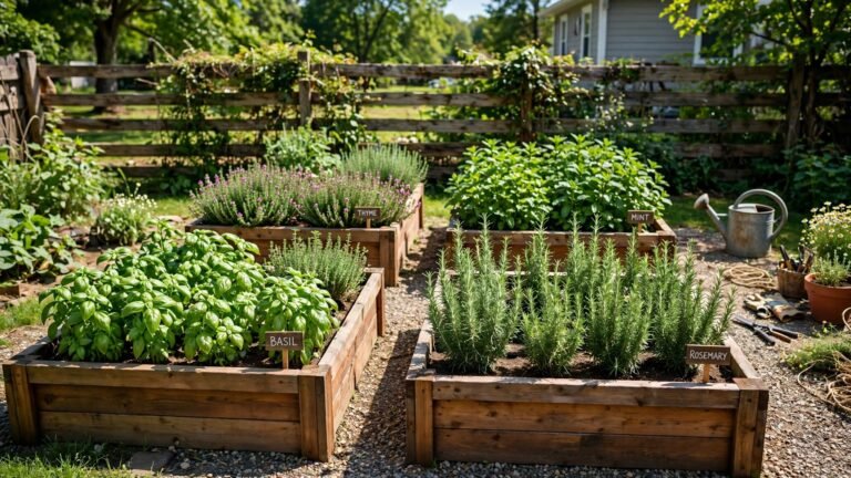 19+ Raised Herb Garden Ideas for Small Yards and Big Flavor
