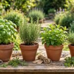 herb garden table