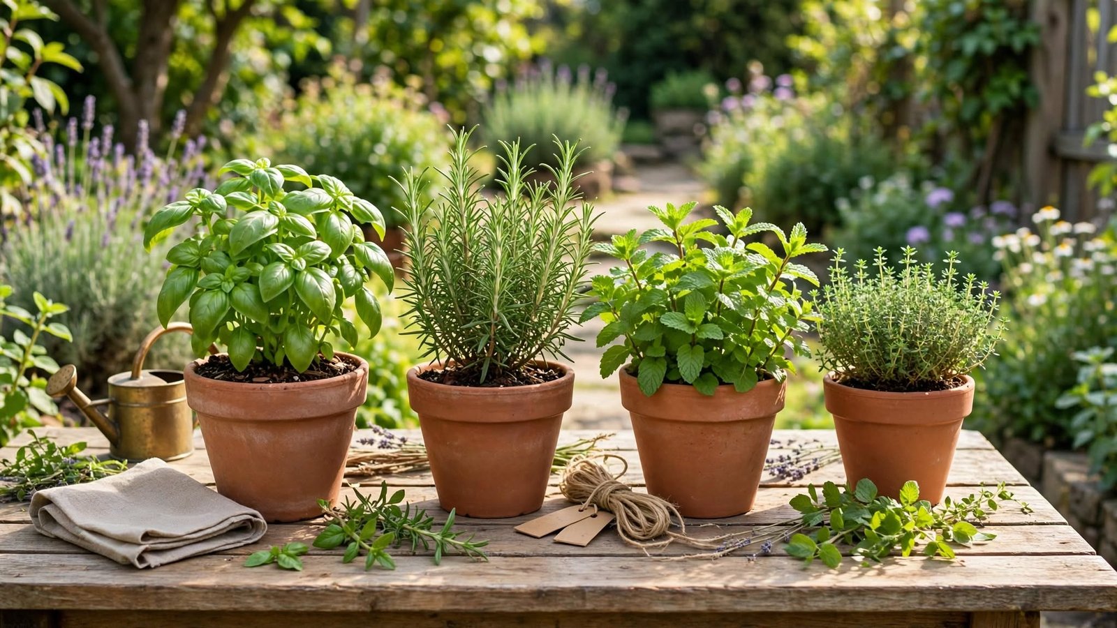 herb garden table