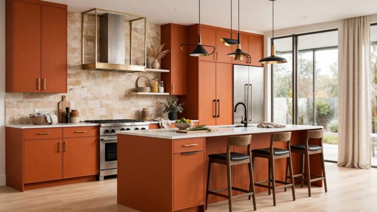 12 Burnt Orange Kitchen Cabinets Ideas That Bring Warmth and Bold Style