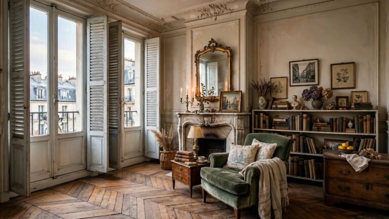 17 Vintage Parisian Apartment Ideas for Timeless Elegance