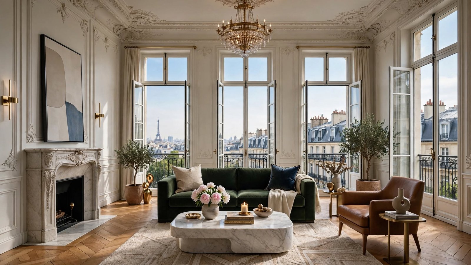 luxury parisian apartment