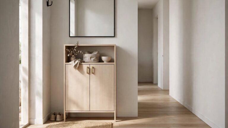 15+ Narrow Entryway Cabinet Ideas That Maximize Tight Spaces