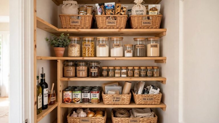 18 Small Pantry Organization Ideas to Maximize Every Inch