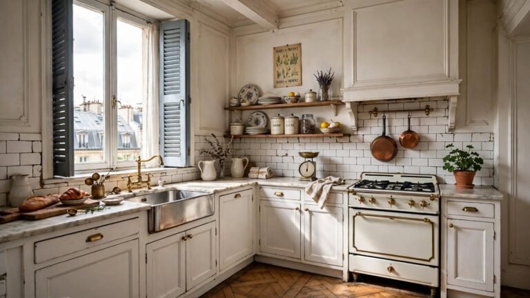 18 French Apartment Kitchen Ideas for Timeless Small-Space Charm
