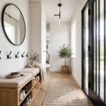 slim entryway hallway