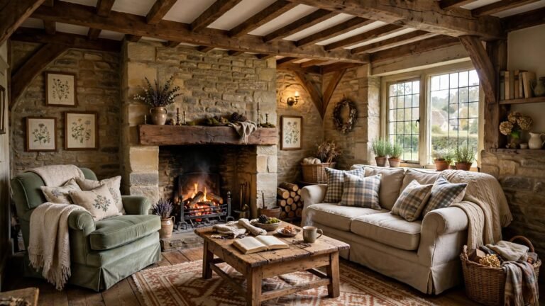 18 Cotswold Cottage Interior Living Rooms That Prove Cozy Never Goes Out of Style