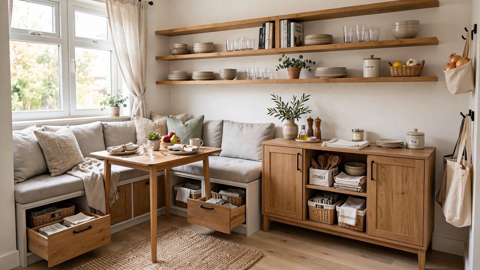 Small Dining Room Storage Ideas