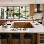 U Shaped Kitchen Island Ideas